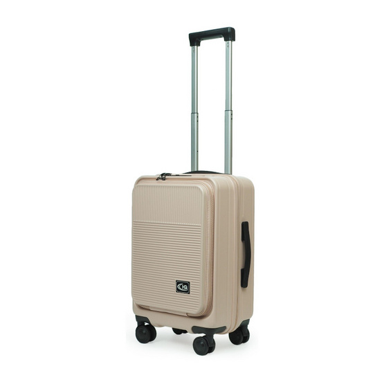 HQ LUGGAGE กระเป๋าเดินทาง PC เปิดด้านหน้า ระบบล็อค TSA 4 ล้อคู่ รุ่น 5520