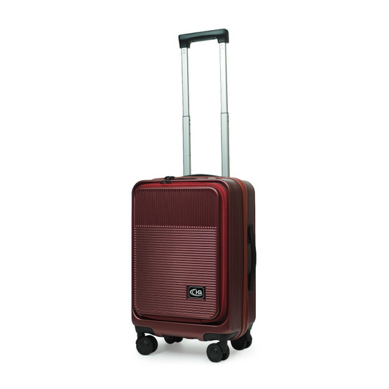 HQ LUGGAGE กระเป๋าเดินทาง PC เปิดด้านหน้า ระบบล็อค TSA 4 ล้อคู่ รุ่น 5520