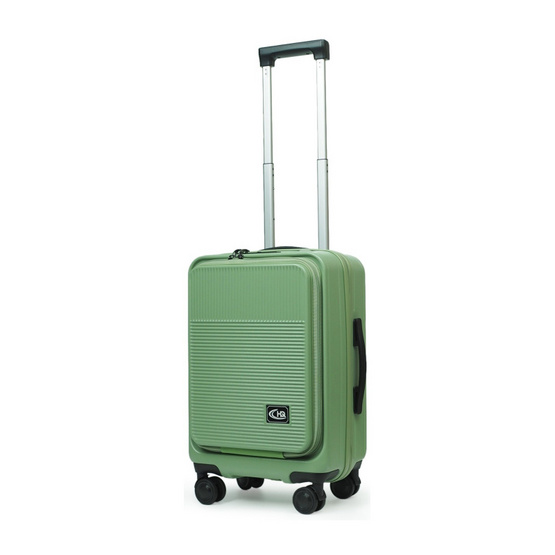 HQ LUGGAGE กระเป๋าเดินทาง PC เปิดด้านหน้า ระบบล็อค TSA 4 ล้อคู่ รุ่น 5520