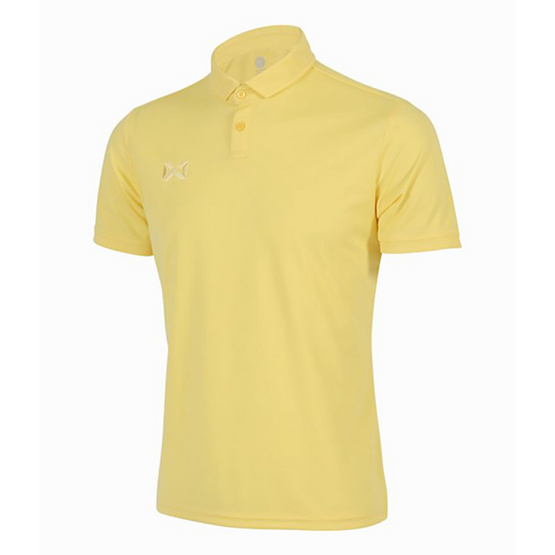 Warrix เสื้อโปโลสีเหลือง PIN POLO