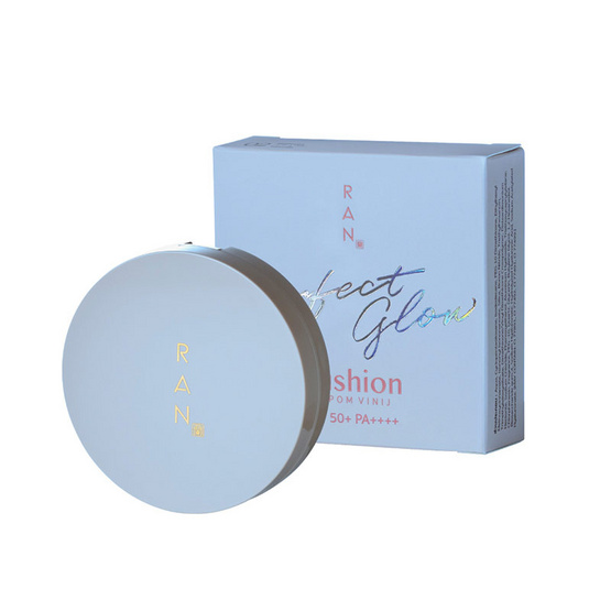 RAN คูชชั่น Perfect Glow Cushion SPF 50+ PA++++ By Pom Vinij 15 กรัม