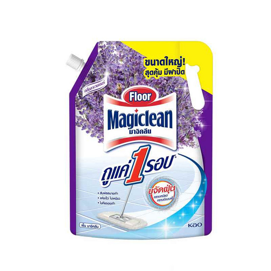 มาจิคลีน น้ำยาถูพื้น กลิ่นลาเวนเดอร์ 1800 มล.