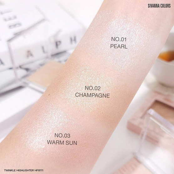 Sivanna Colors ไฮไลท์ Twinkle Highlighter HF8111 9 กรัม