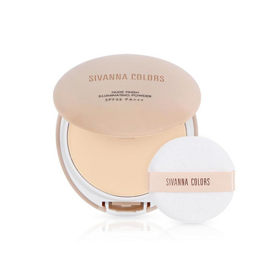 Sivanna แป้งพัฟ Nude Finish Powder HF131 9 กรัม