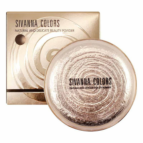 Sivanna แป้งพัฟผสมรองพื้น Natural Powder HF689 20 กรัม