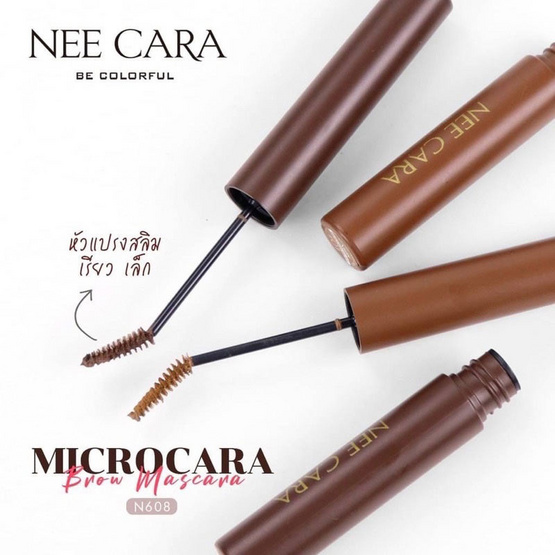 Nee Cara มาสคาร่าคิ้ว Microcara Brow Mascara N608 6 กรัม