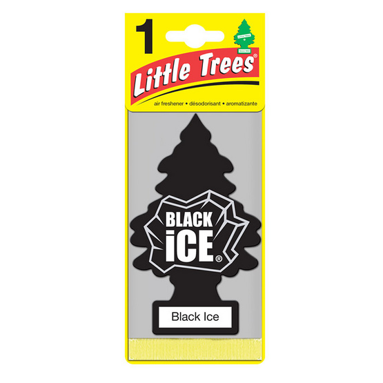 LITTLE TREES แผ่นหอมปรับอากาศ กลิ่นแบล็คไอซ์