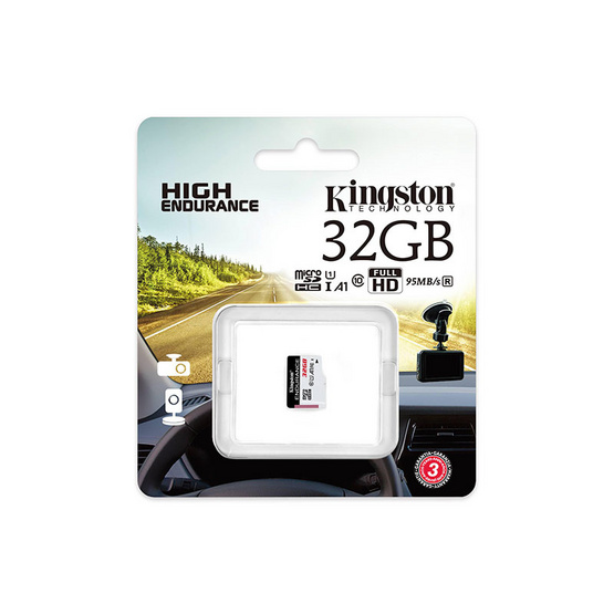 Kingston การ์ด MicroSDHC SDCE High Endurance 32GB