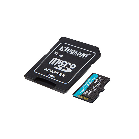 Kingston การ์ด MicroSDXC SDCG3 Canvas Go Plus 64GB