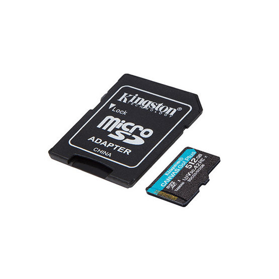 Kingston การ์ด MicroSDXC SDCG3 Canvas Go Plus 512GB