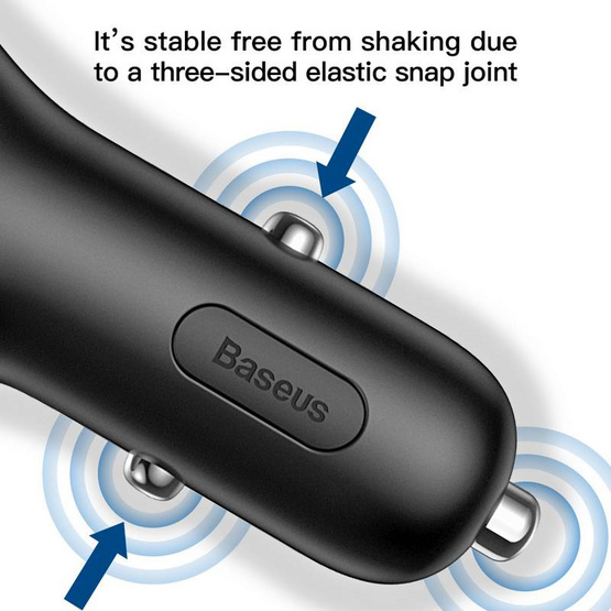 Baseus หัวชาร์จในรถ รุ่น Y type 40W