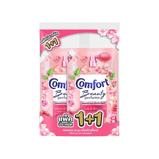 คอมฟอร์ท บิวตี้เพอร์ฟูม กลิ่นซากุระและโรสวอเตอร์ 470 มล.(แพ็ก 1+1) คอมฟอร์ท บิวตี้เพอร์ฟูม กลิ่นซากุระและโรสวอเตอร์ 470 มล.(แพ็ก 1+1)