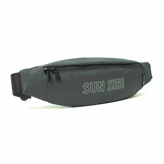 Sunsiri กระเป๋าคาดอก กระเป๋าสะพายพาดลำตัว รุ่น S7702 - สีเทา