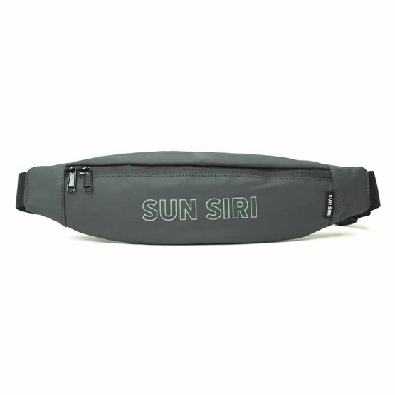 Sunsiri กระเป๋าคาดอก กระเป๋าสะพายพาดลำตัว รุ่น S7702 - สีเทา