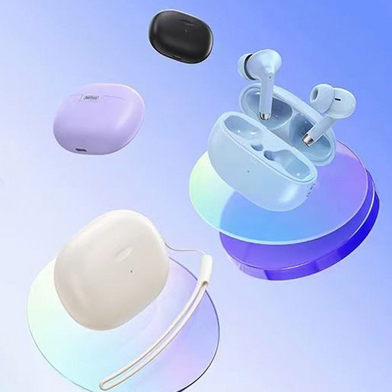 Remax หูฟังบลูทูธแบบ True Wireless รุ่น w19 Remax หูฟังบลูทูธแบบ True Wireless รุ่น w19
