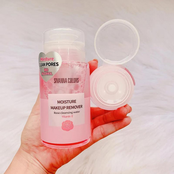 Sivanna คลีนซิ่งวอเตอร์ Colors Moisture Makeup Remover Rose 180 กรัม