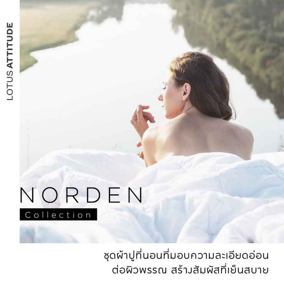 Lotus ชุดผ้าปู รุ่น NORDEN : MORGON