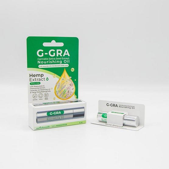 G-GRA แคนนาบิส ซาติวา ซีด เอ็กแทรกท์ นอริชชิ่ง ออยล์ 5 มล./หลอด (แพ็ก3แถม1)