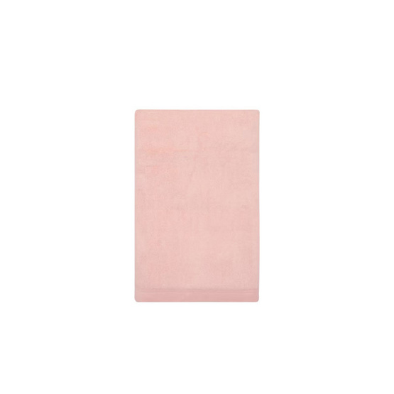 Jviva ผ้าขนหนูใยไผ่ 100% เช็ดผม (15x30นิ้ว) สีชมพู Rose Quartz