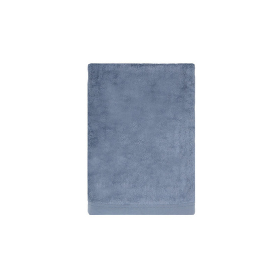 Jviva ผ้าขนหนูใยไผ่ 100% เช็ดผม (15x30นิ้ว) สีฟ้า Dusty Blue