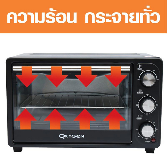 OXYGEN เตาอบ 24 ลิตร รุ่น DN24E