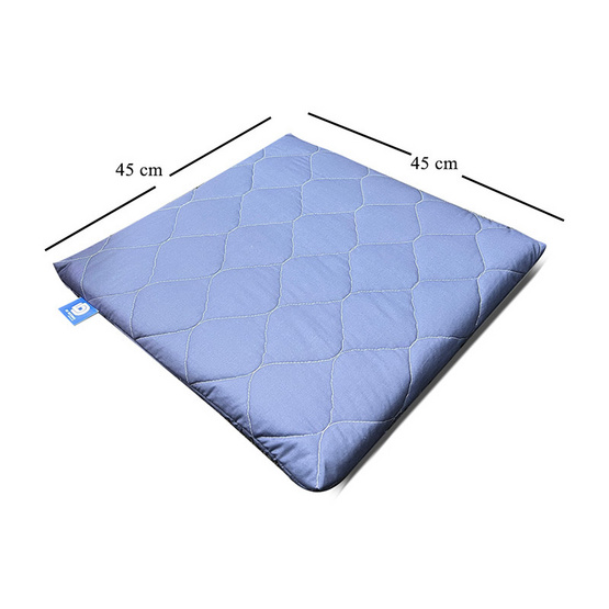 DD Bedding เบาะรองนั่งถอดซักได้ รุ่น Take Off 18x18x2 นิ้ว สีฟ้าคราม