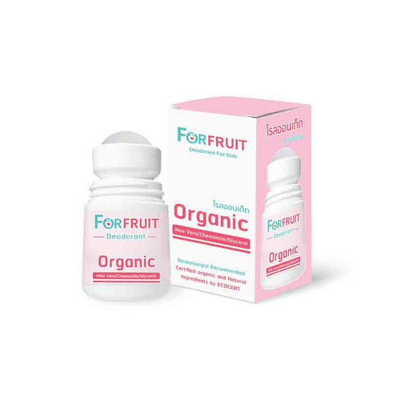 FORFRUIT ดีโอโดแรนท์ ฟอร์ คิดส์ กลิ่นหอมละมุนดอกไม้ (สีชมพู) 20 ml