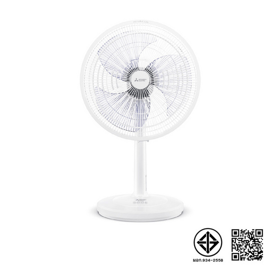 Mitsubishi พัดลมตั้งโต๊ะ 12นิ้ว รุ่น D12A-GB Mitsubishi พัดลมตั้งโต๊ะ 12นิ้ว รุ่น D12A-GB