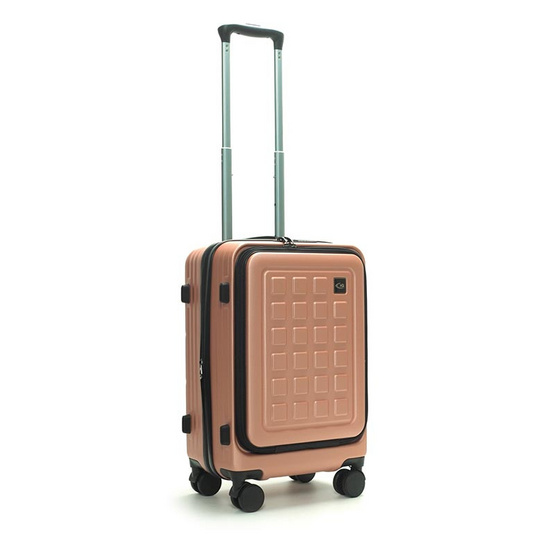 HQ LUGGAGE กระเป๋าเดินทาง ABS เปิดด้านหน้า 4 ล้อคู่ 360 รุ่น 8862B