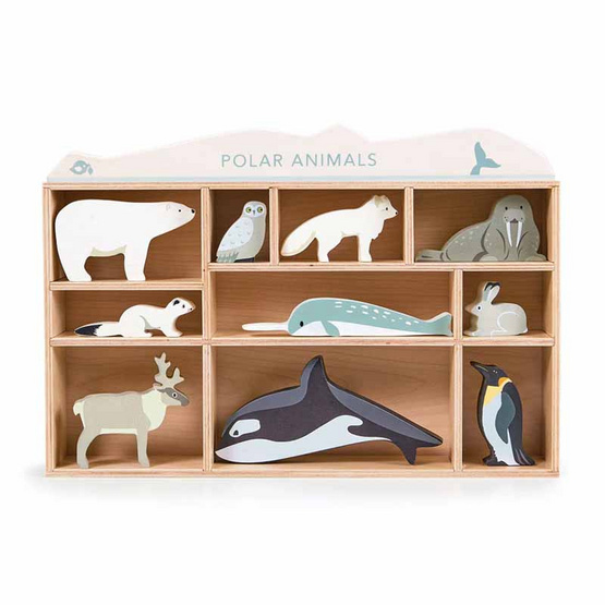 Tender Leaf Toys ของเล่นไม้ ชุดสัตว์ขั้วโลก Polar Animals