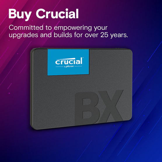 Crucial SSD SATA 2.5 รุ่น BX500 500GB