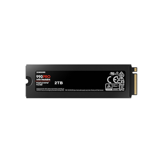 Samsung SSD PCIe M.2 รุ่น 990 PRO Heatsink 2TB