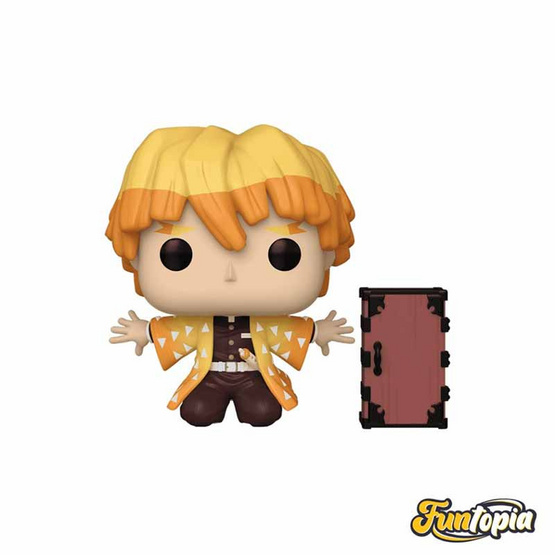 Funko POP! (76534) - Zenitsu Agatsuma with Box (1488)(Exclusive) Animation : Demon Slayer