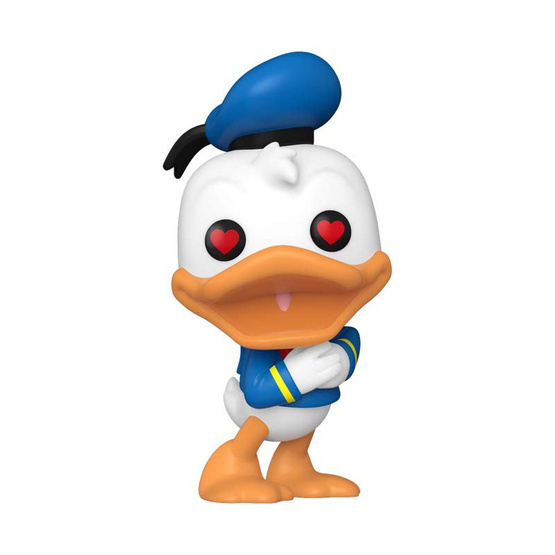 Funko POP! (75725) - Donald Duck with Heart Eyes (1445) POP! Disney: Donald Duck 90th