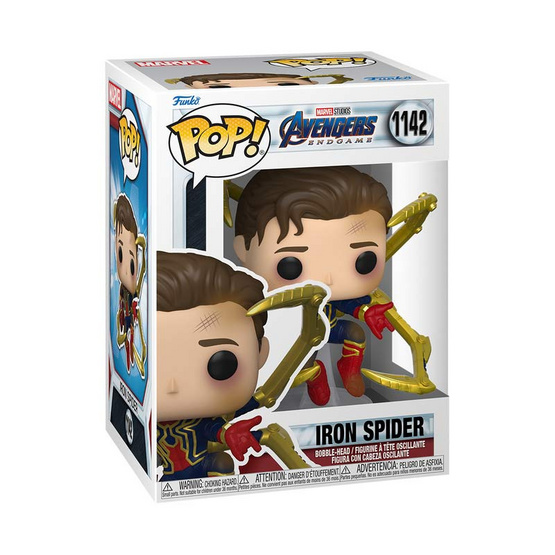 Funko POP! (68253) Iron Spider with Gauntlet (Unmasked)(1142) Marvel: Avengers Endgame