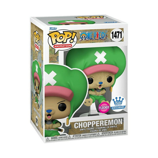 Funko POP! (74712) Chopperemon Wano ver(Flocked)(1471) Animation One Piece