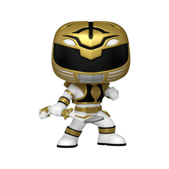 Funko POP! (73964) White Ranger with Sword (1384) TV: Power Rangers 30th