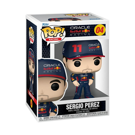 Funko POP! (72269) - Sergio Perez (04) POP Vinyl: Oracle Red Bull Racing