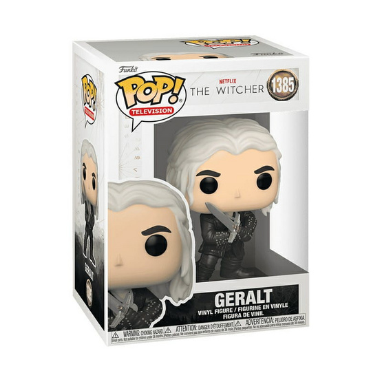 Funko POP! (74246) - Geralt with Sword (1385) POP TV: The Witcher 3