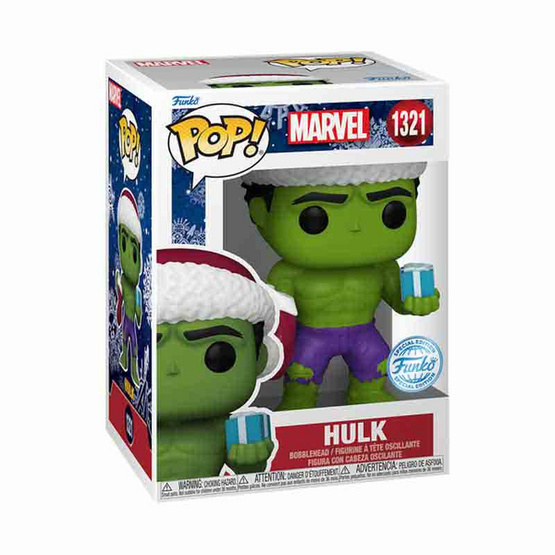 Funko POP! (74731) - Hulk (Exclusive) POP! Marvel: Holiday