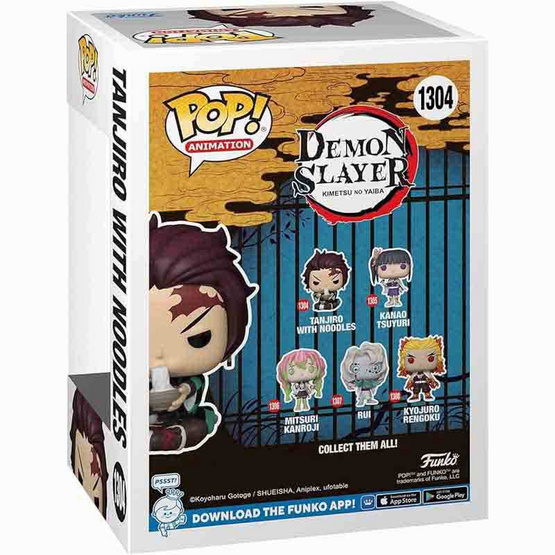 Funko POP! (57346) - Tanjiro with Noodles POP! Animation: Demon Slayer