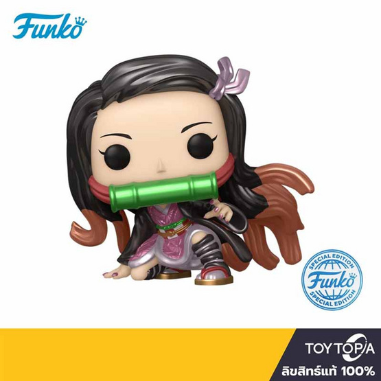 Funko POP! (68233) - Nezuko Kamado Metallic ver. (Exclusive) POP! Animation: Demon Slayer