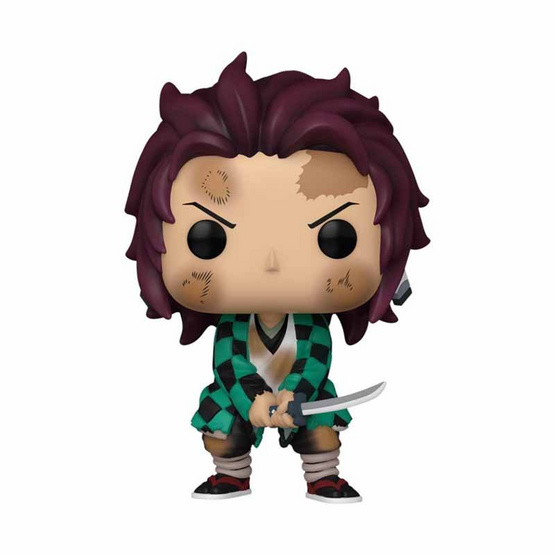 Funko POP! (72613) - Tanjiro Kamado (Training ver.) POP! Animation: Demon Slayer