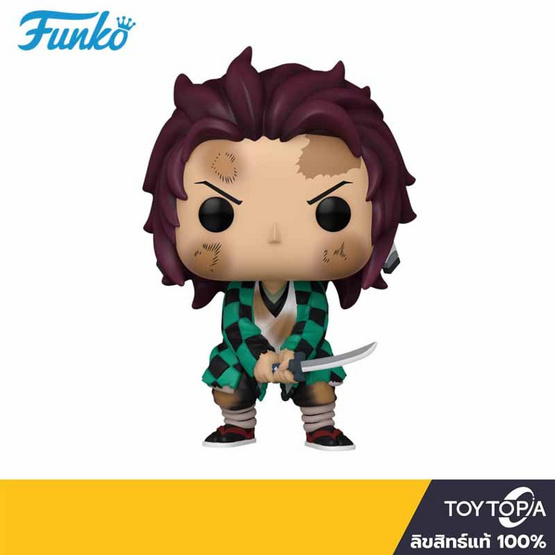 Funko POP! (72613) - Tanjiro Kamado (Training ver.) POP! Animation: Demon Slayer