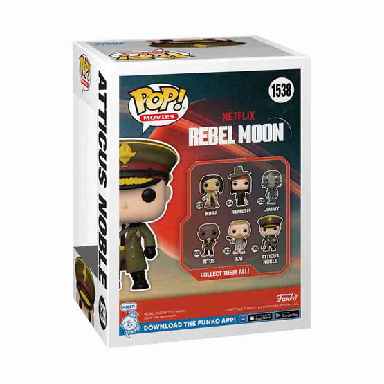 Funko POP! (72629) - Atticus Noble POP! Movies: Rebel Moon