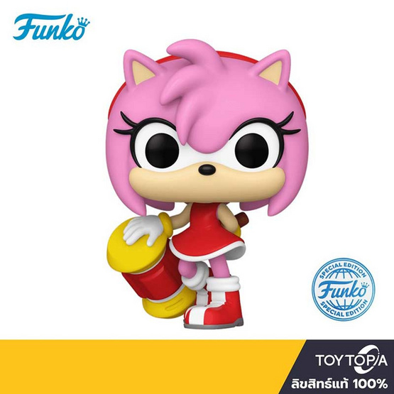 Funko POP! (70582) - Amy Rose (915) POP! Games: Sonic the Hedgehog