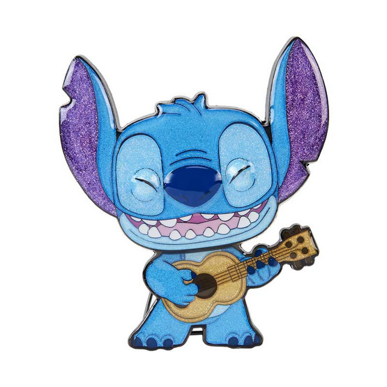 Funko POP! (WDPP0070) - Stitch with Ukulele POP! Pin: Lilo & Stitch by Loungefly