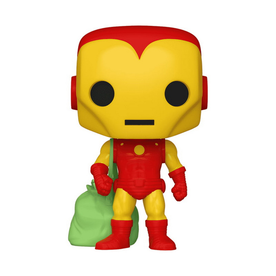 Funko POP! (72188) - Iron Man with Gifts Bag (1282) POP! Marvel: Holiday