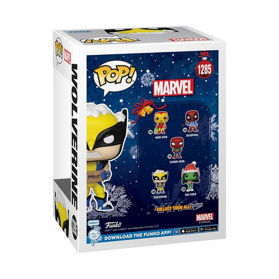 Funko POP! (72191) - Wolverine (1285) POP! Marvel: Holiday