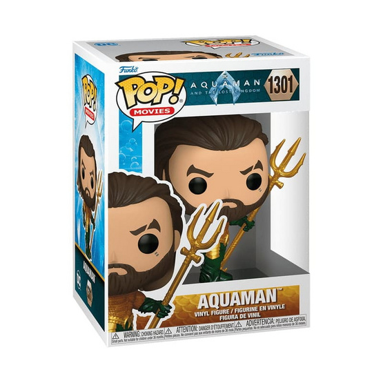 Funko POP! (67565) - Aquaman Hero Suit (1301) POP! Movies: Aquaman and the Lost Kingdom